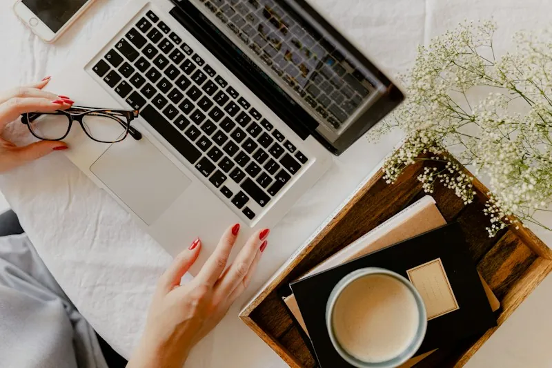 Reviewing a logged customer conversation in the CRM